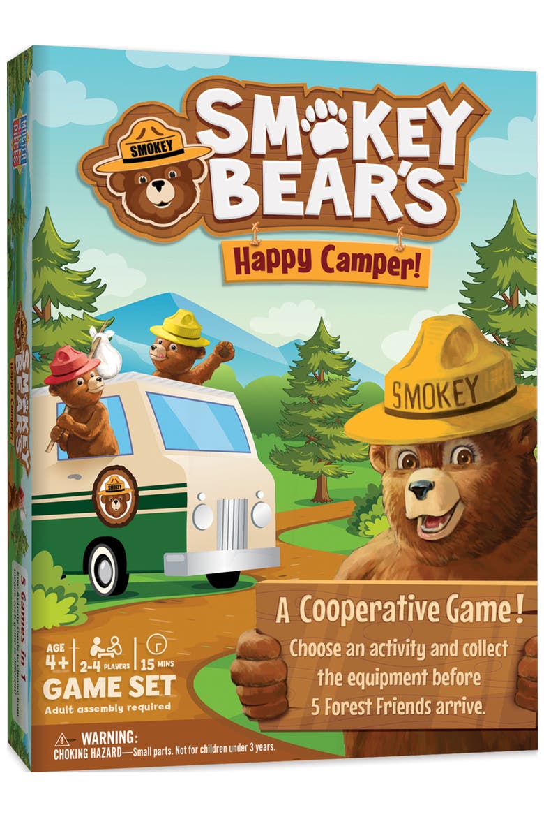 Smokey Bear's Happy Camper Co-Op Game, Main, color, Multicolor