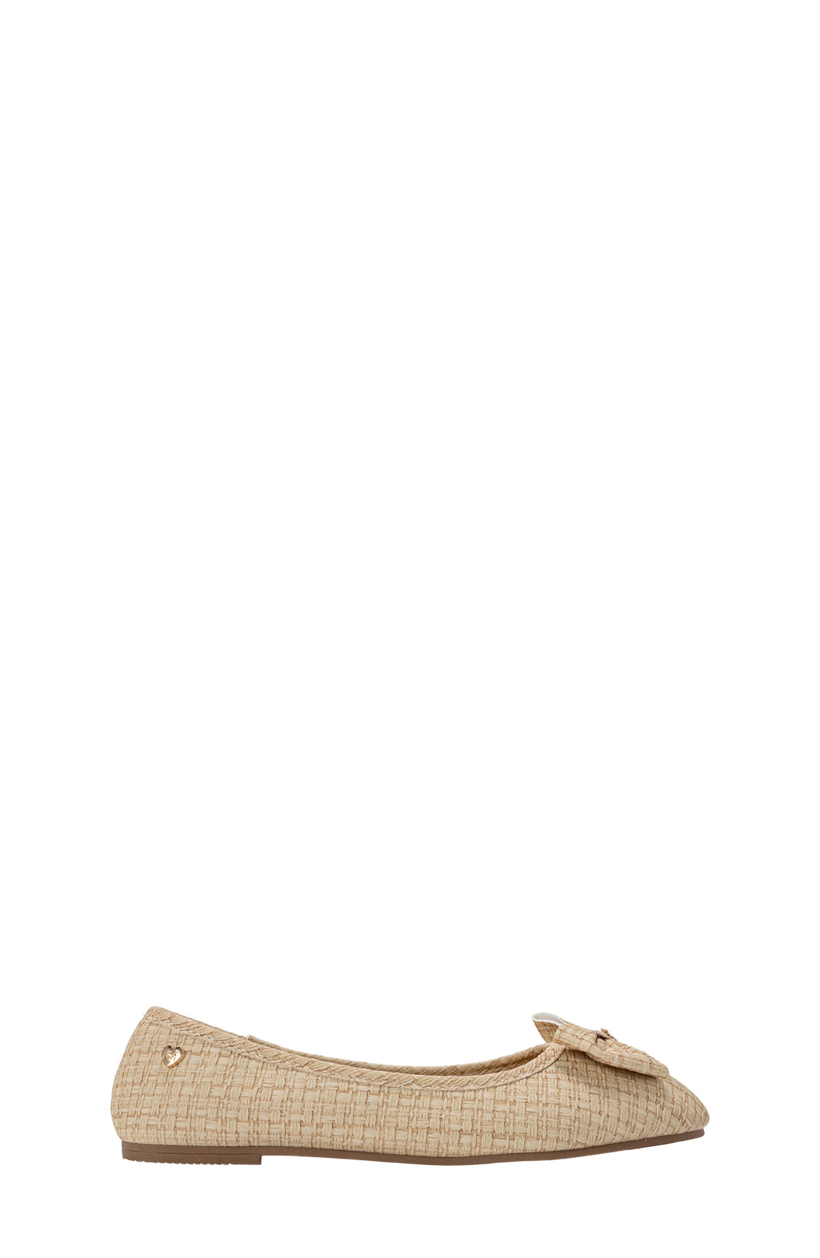 bebe Kids' Faye Flat, Alternate, color, Tan