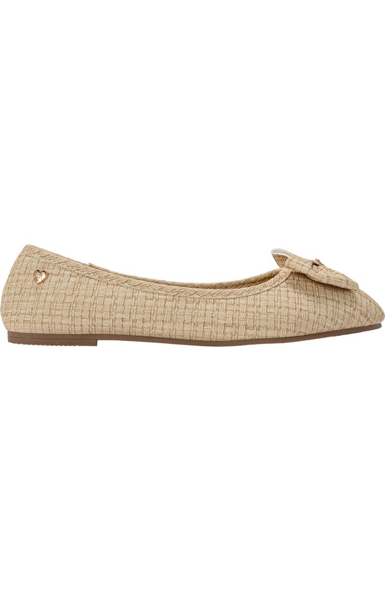 bebe Kids' Faye Flat, Alternate, color, Tan