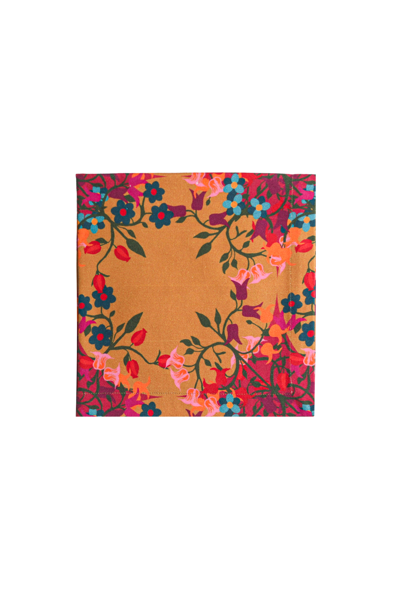 Offcut Napkins - Set of 6, Alternate, color, Orange