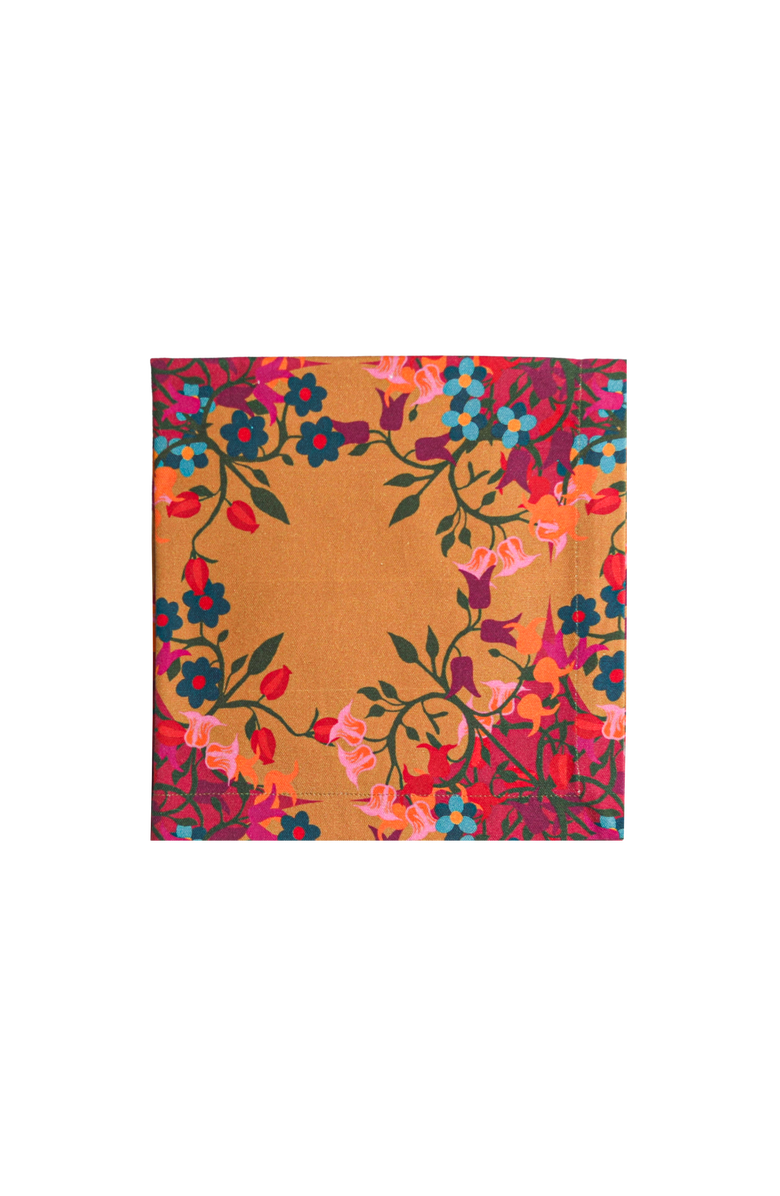 Sophie Williamson Design Offcut Napkins - Set of 6, Alternate, color, Orange