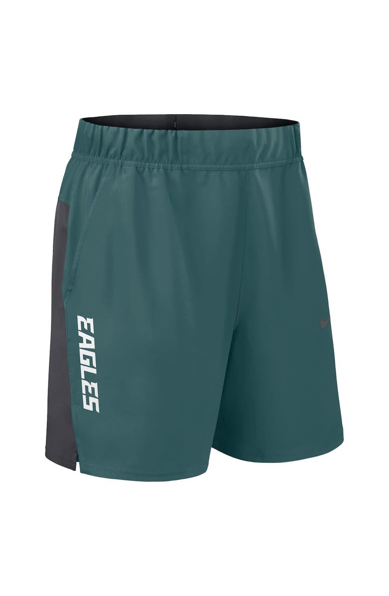 Nike Men's Nike Midnight Green Philadelphia Eagles Woven Victory Performance Shorts, Alternate, color, Green