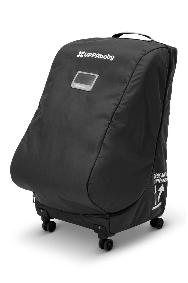 TravelSafe Travel Bag for UPPAbaby KNOX or ALTA Car Seat, Main, color, BLACK