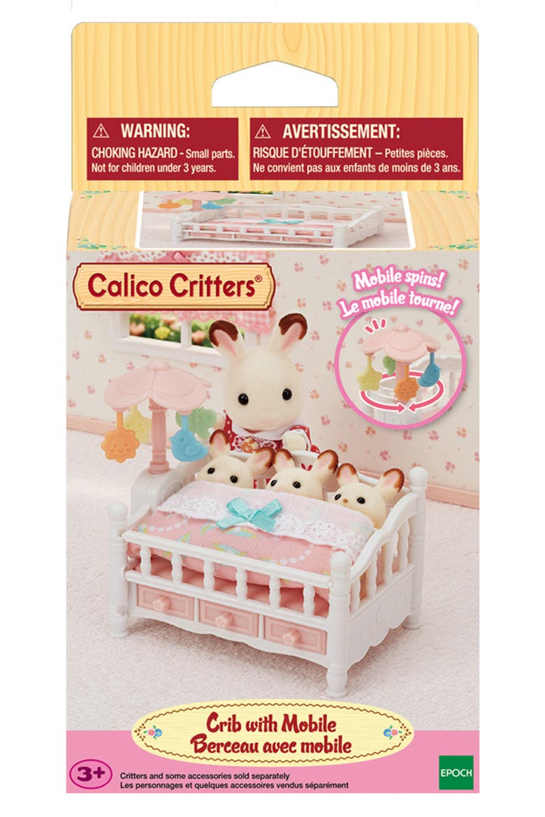Crib with Mobile Playset, Alternate, color, MULTI