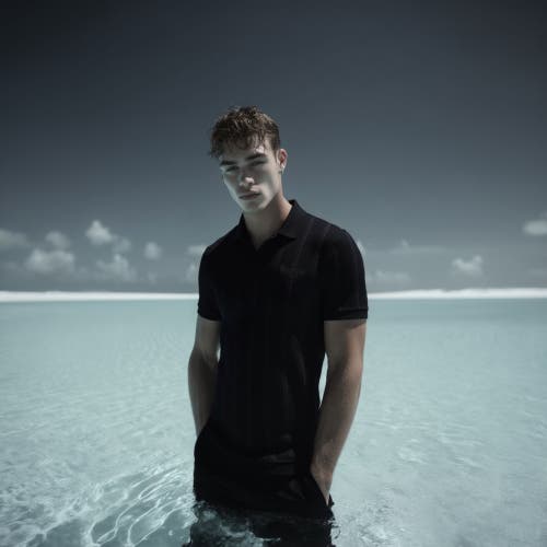Blvck Classic Polo Shirt In Black