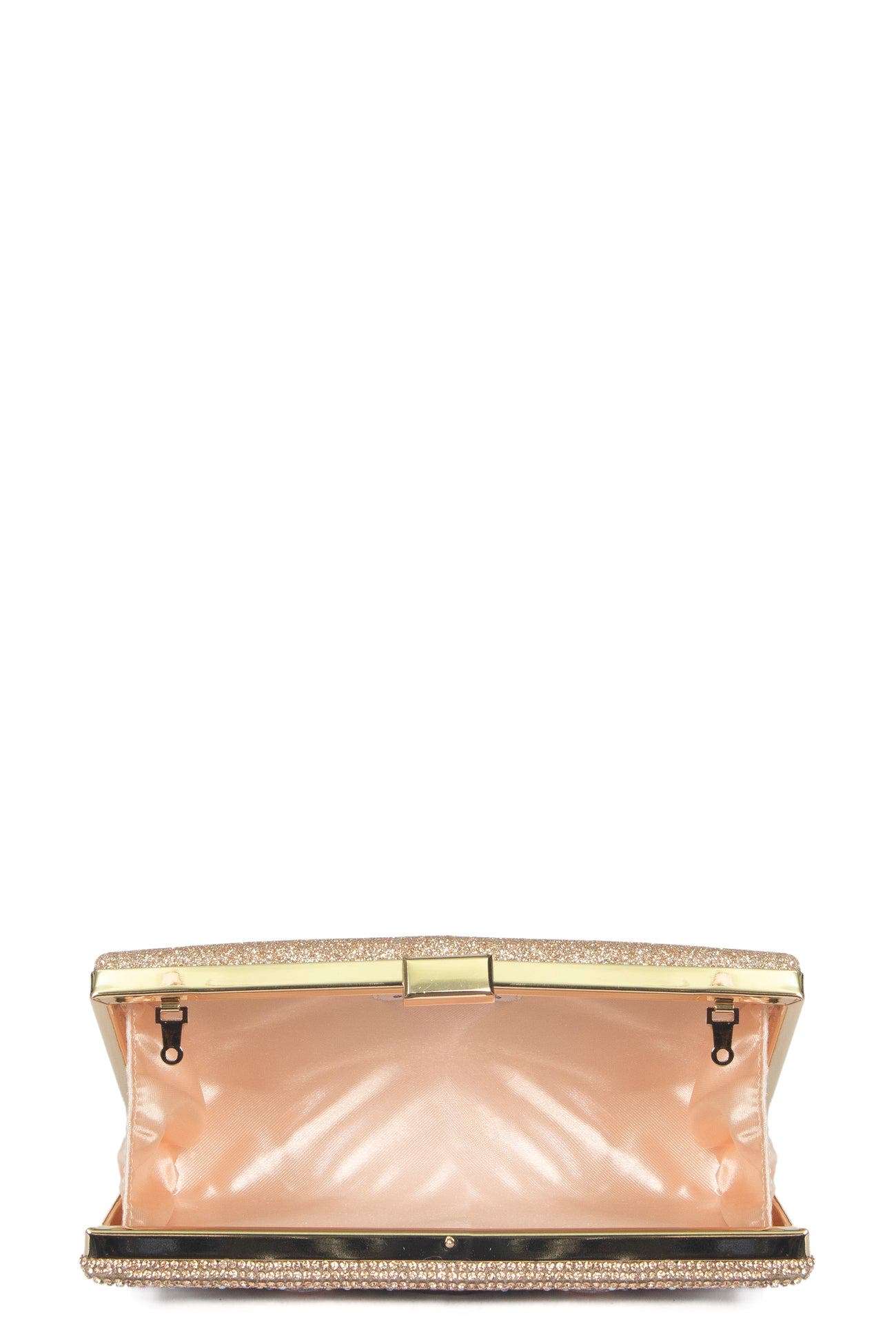 Lauren Lorraine Sheena Clutch, Alternate, color, Rose Gold