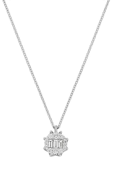 Mika Diamond Pendant Necklace