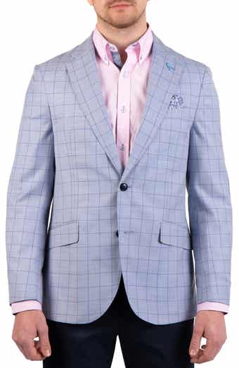 TailorByrd Mini Windowpane Sport Coat