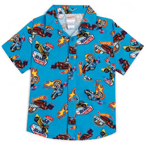 Short Sleeve Button Down Shirt (Toddler, Little Kid & Big Kid)