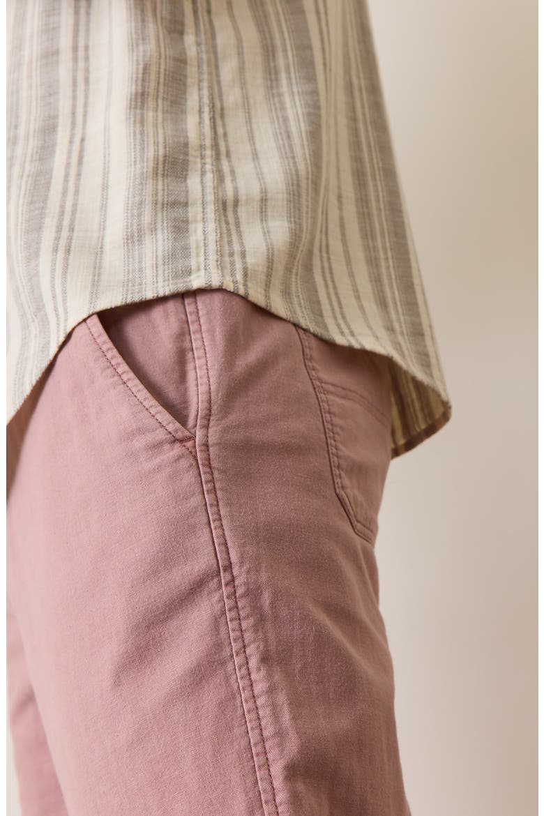 Saturday Stretch Beach Pants, Alternate, color, FADED BRICK