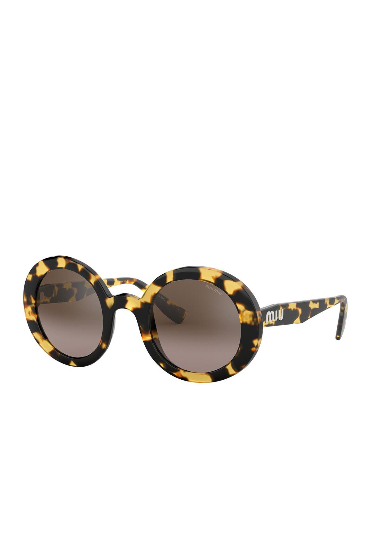 Miu Miu 48mm Round Sunglasses (Men) | Nordstromrack