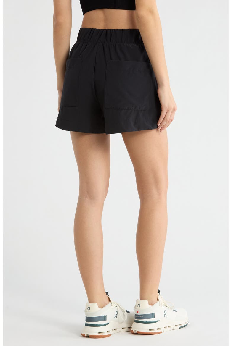 Stretch Easy Shorts, Alternate, color, TRUE BLACK