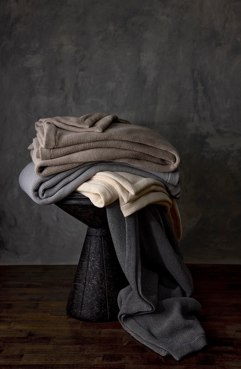 Matouk Ando Cotton Blanket, Alternate, color,