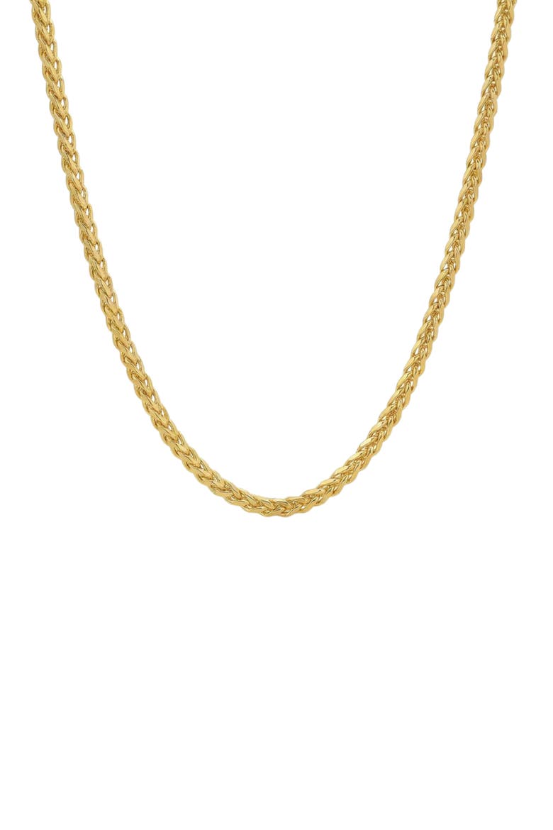 Men's Franco Chain Necklace, Main, color, GOLD