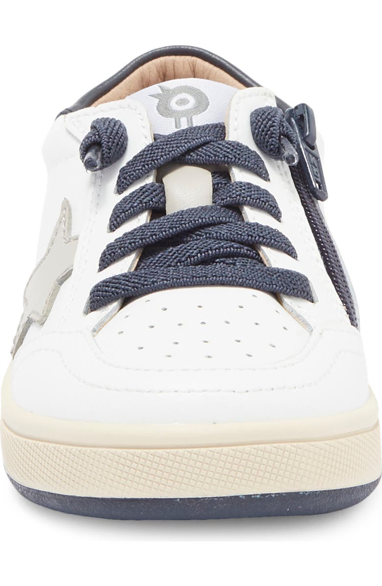 OLD SOLES Kids
Platinum Runner Sneaker, Alternate, color, Snow / Navy / Gris