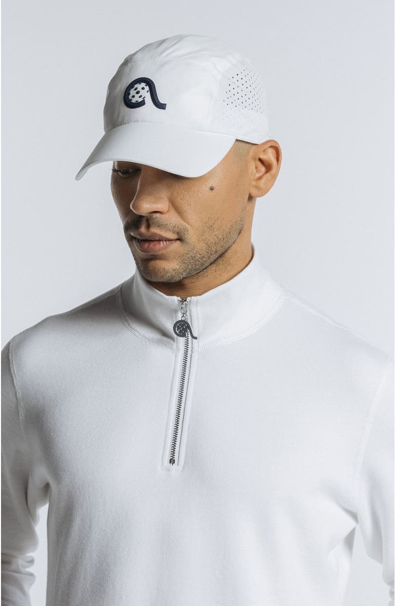 AVI Pickleball Hat, Main, color, White Lotus