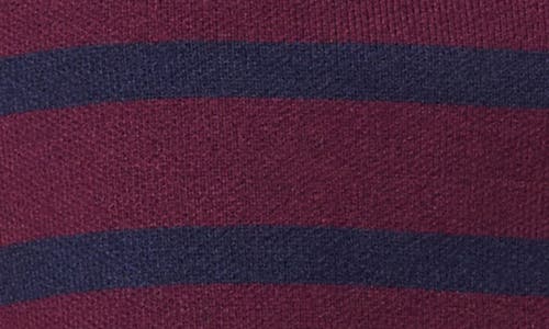 Scotch & Soda Stripe Knit Skirt In Red