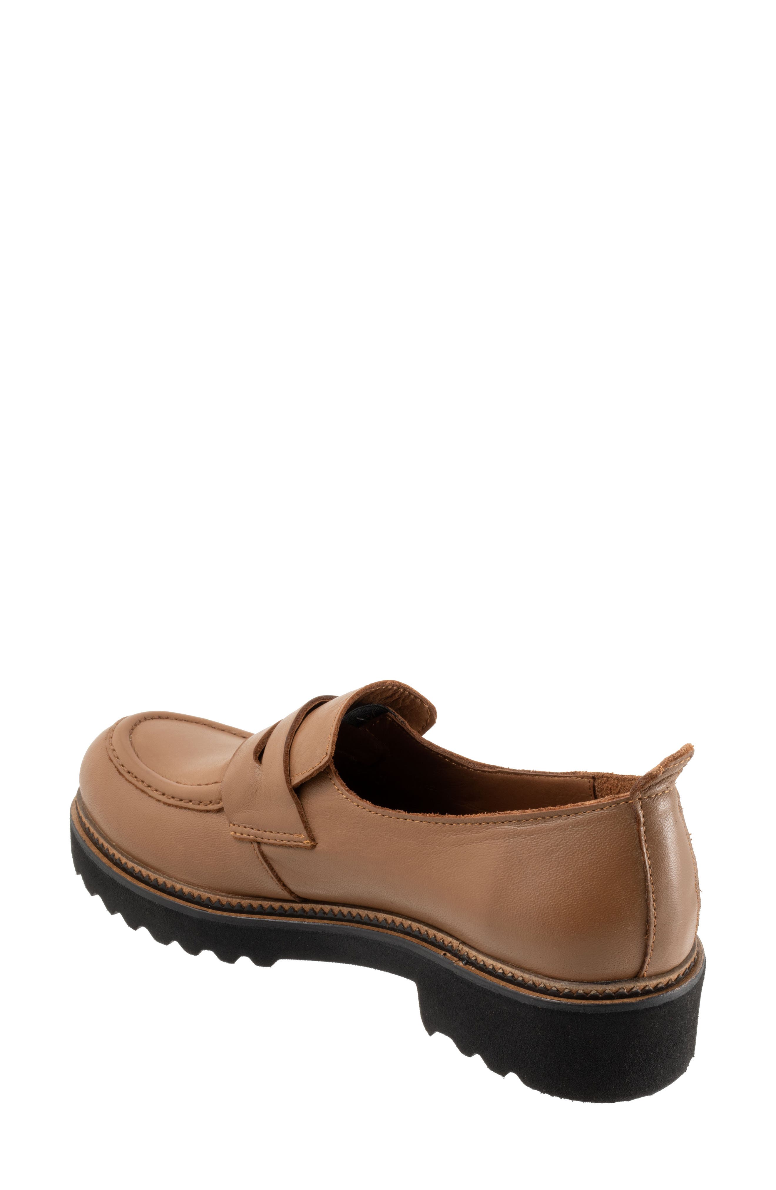 Bueno Annie Platform Penny Loafer, Alternate, color, Walnut