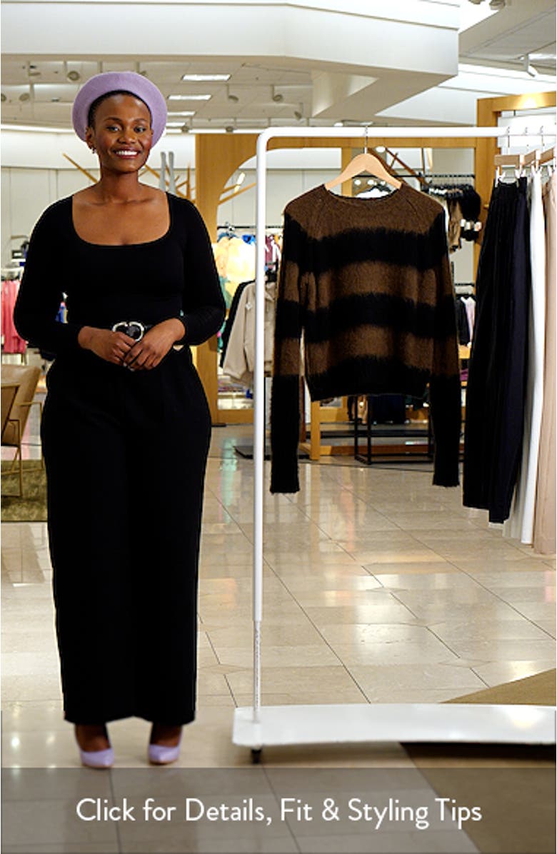 Lou Brushed Stripe Sweater, sales video thumbnail