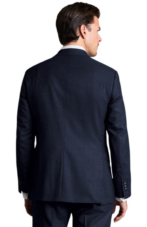 CHARLES TYRWHITT CHARLES TYRWHITT SLIM FIT END ON END ULTIMATE PERFORMANCE SUIT JACKET