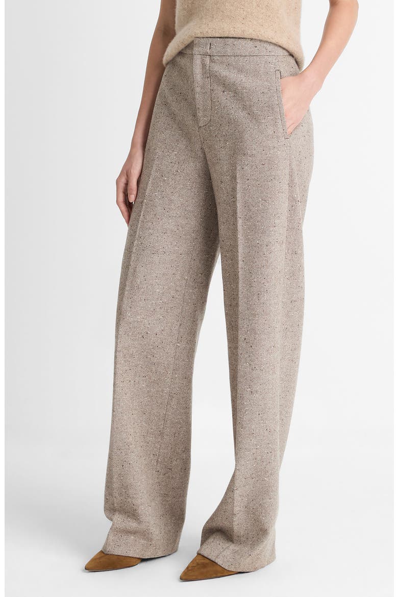 Donegal Wide Leg Pants, Main, color, OAT STONE