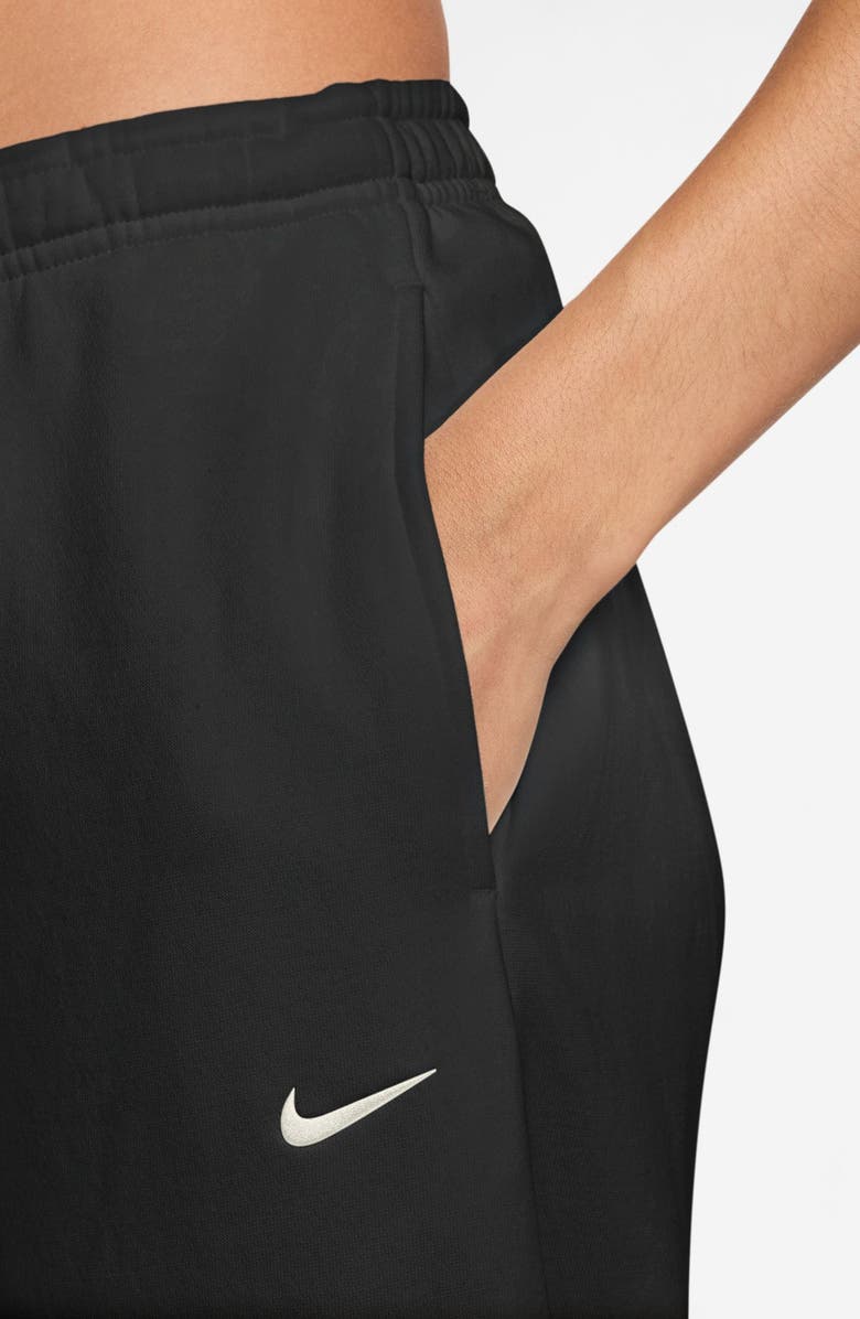 Phoenix Fleece Loose Crop Barrel Pants