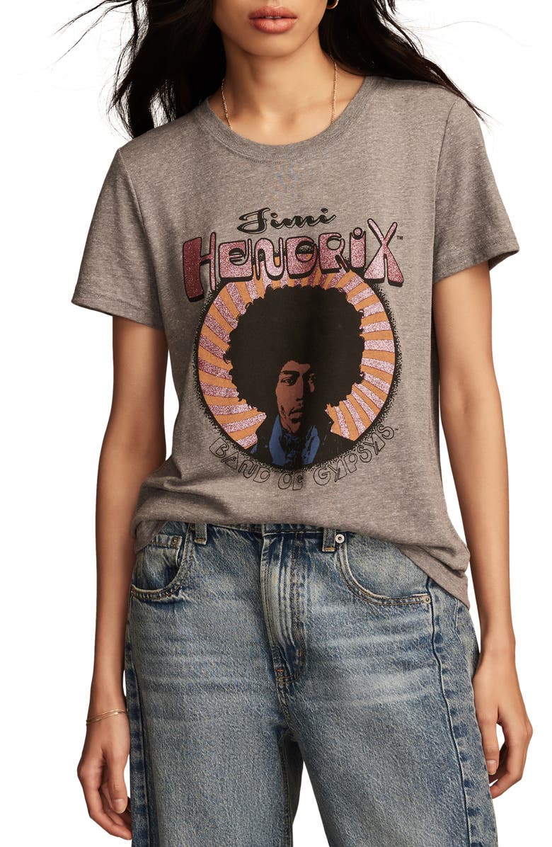 Lucky Brand Henrix Circle Graphic T-Shirt, Main, color, 