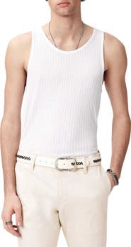 John Varvatos Marcy Rib Tank