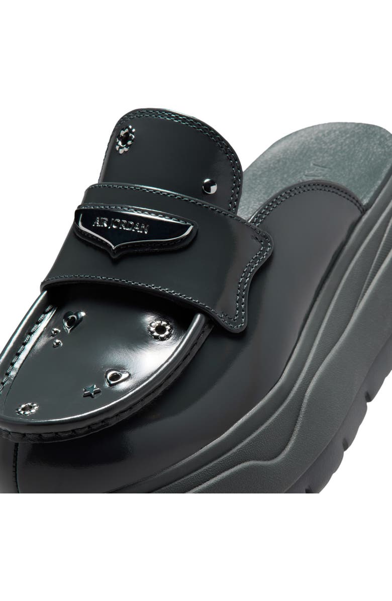 Jordan Air Jordan Mule SE Platform Loafer Mule, Alternate, color, Anthracite/ Metallic Silver