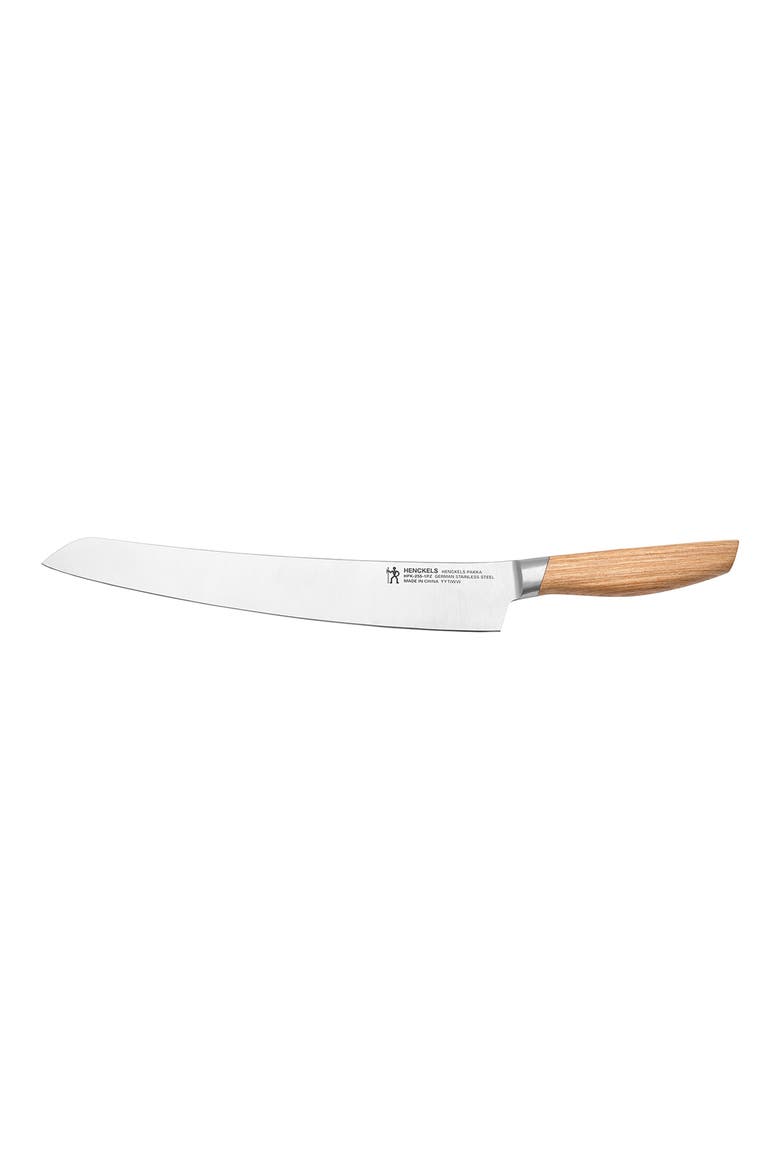 Pakkawood 10-Inch Pizza Knife, Main, color, LIGHT BROWN