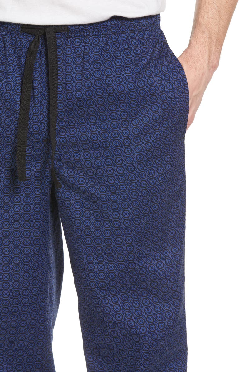 NORDSTROM MEN'S SHOP Poplin Pajama Pants, Alternate, color, 