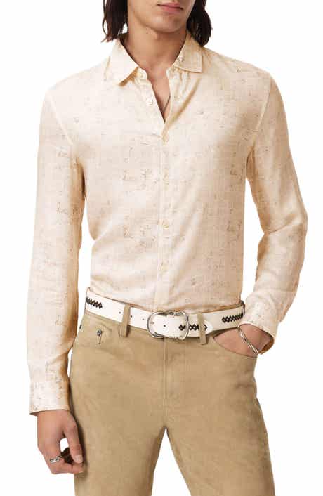 Luca Digital Print Button-Up Shirt