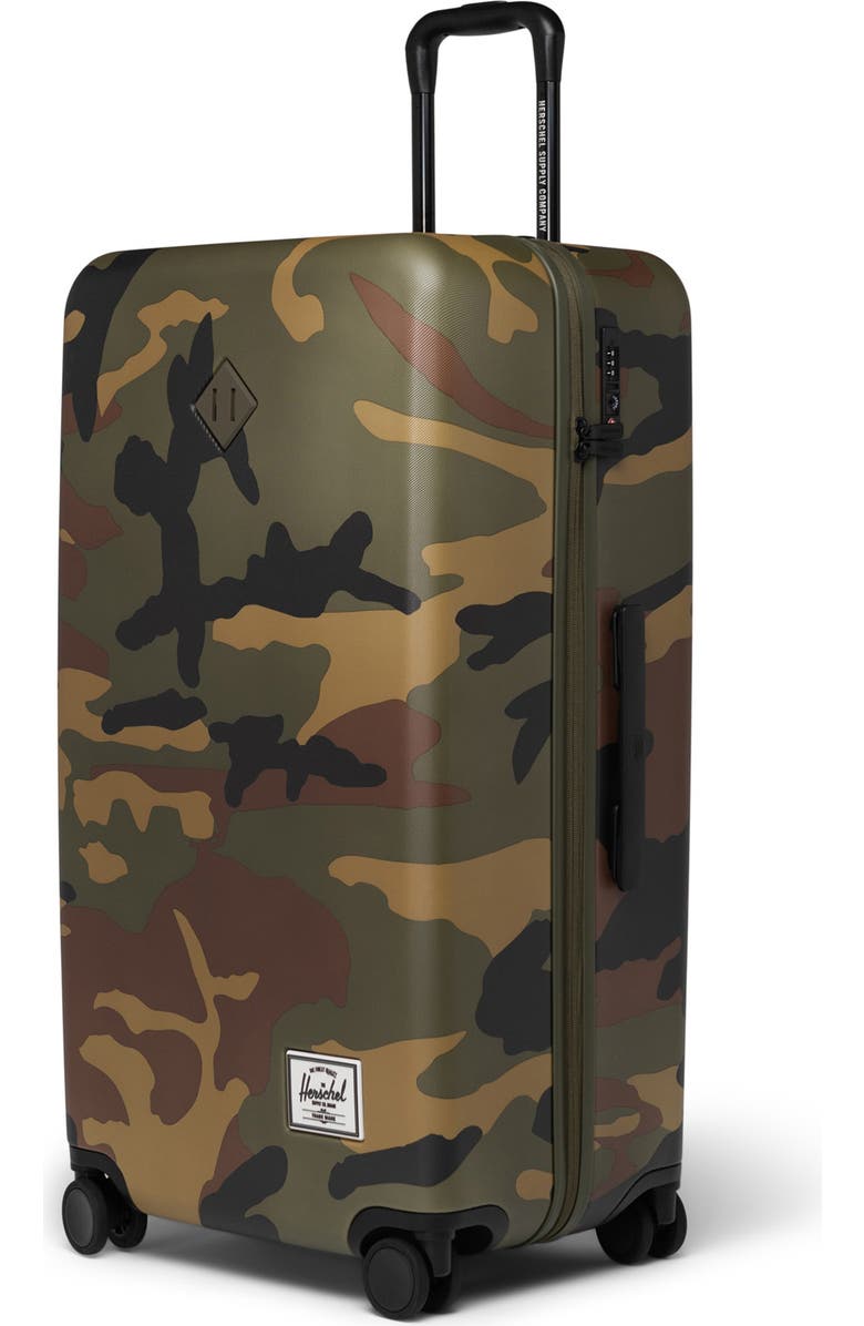 Herschel Supply Co. Heritage<sup>™</sup> Hardshell Large Carry-On Luggage, Alternate, color, Woodland Camo