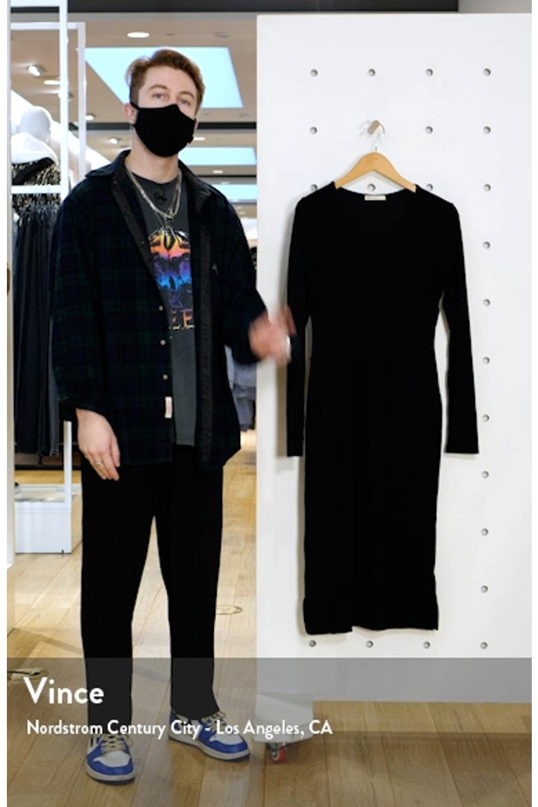 Lexi Long Sleeve Midi Body-Con Dress video