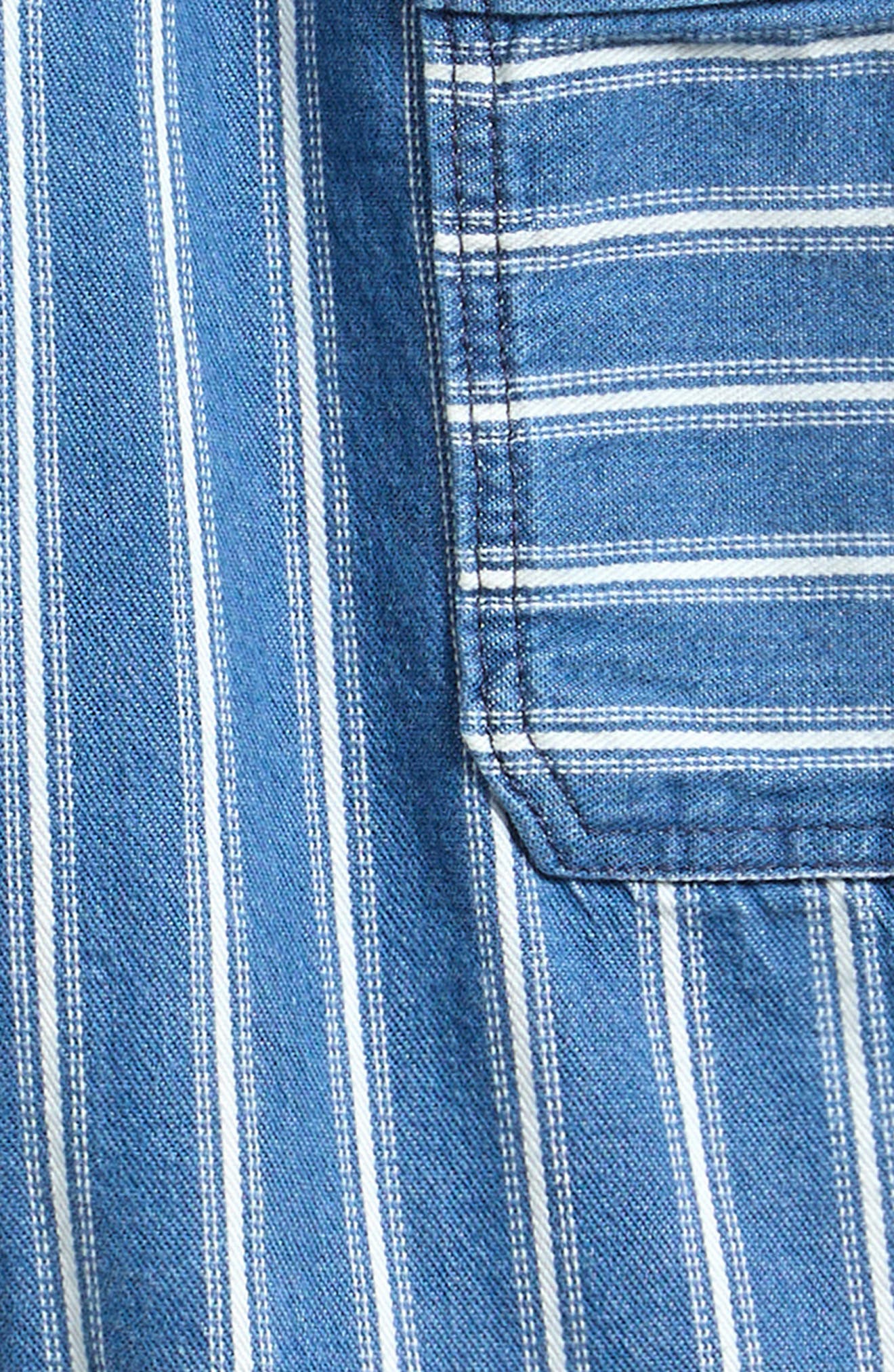 NEXT Kids' Stripe Wide Leg Cargo Jeans — фото 6