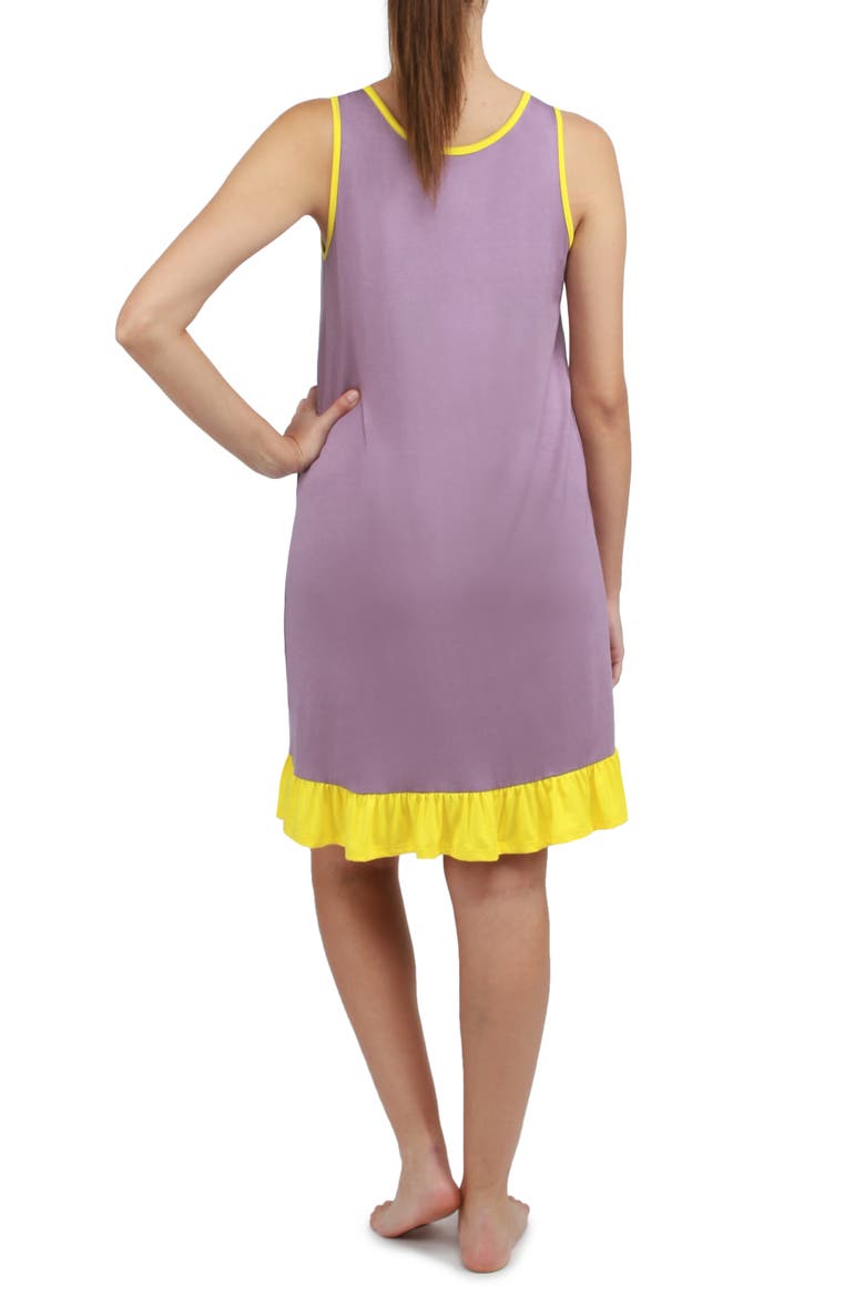 Paris Maternity/Nursing Nightie, Alternate, color, LIGHT PURPLE
