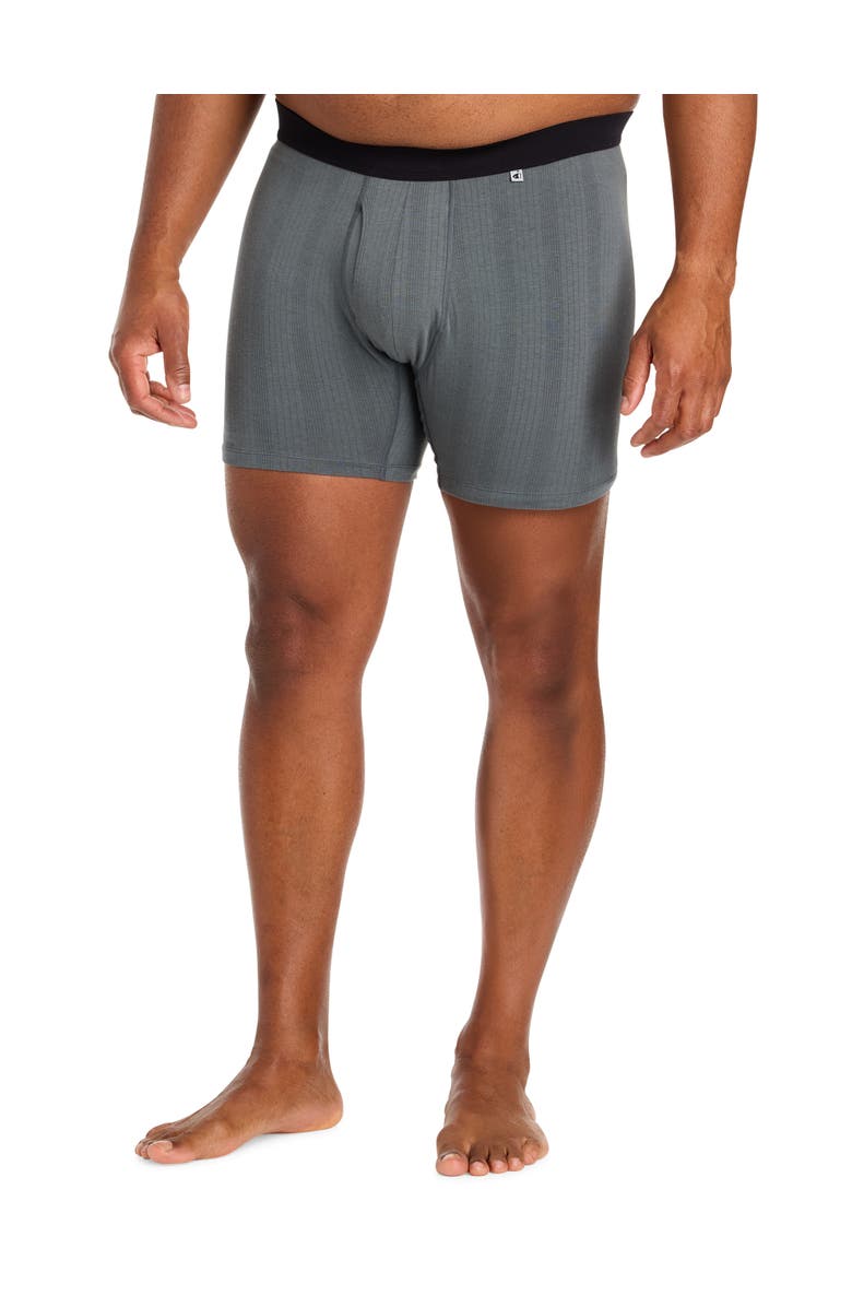 Jockey Big & Tall 2-Pack Hypersoft 360 Boxer Briefs, Alternate, color, Black