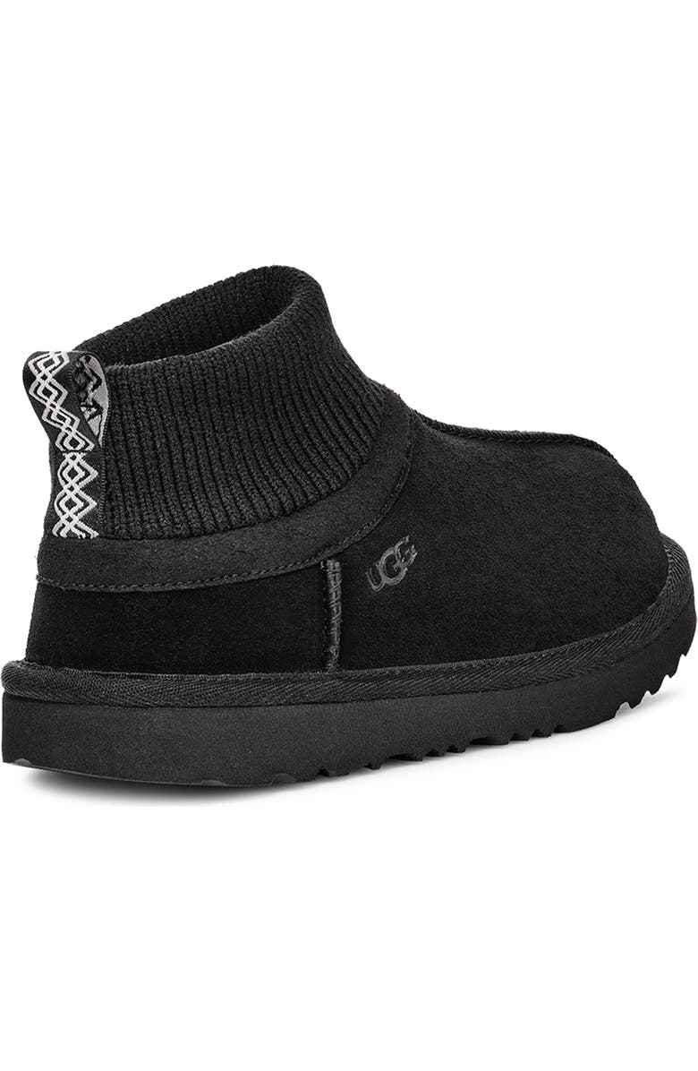 UGG<sup>®</sup> KIds' Classic Ultra Stretch Mini Boot, Alternate, color, Black