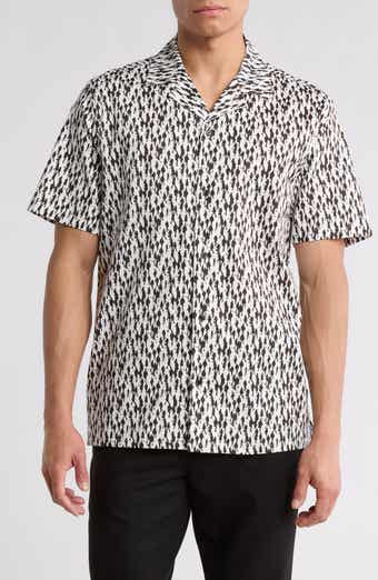 DKNY SPORTSWEAR Malcolm Short Sleeve Camp Shirt