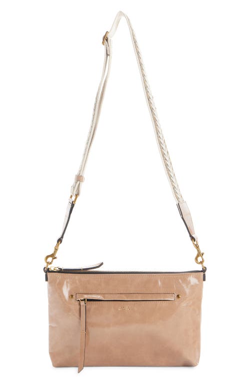 Isabel Marant Nessah Leather Crossbody Bag In Brown