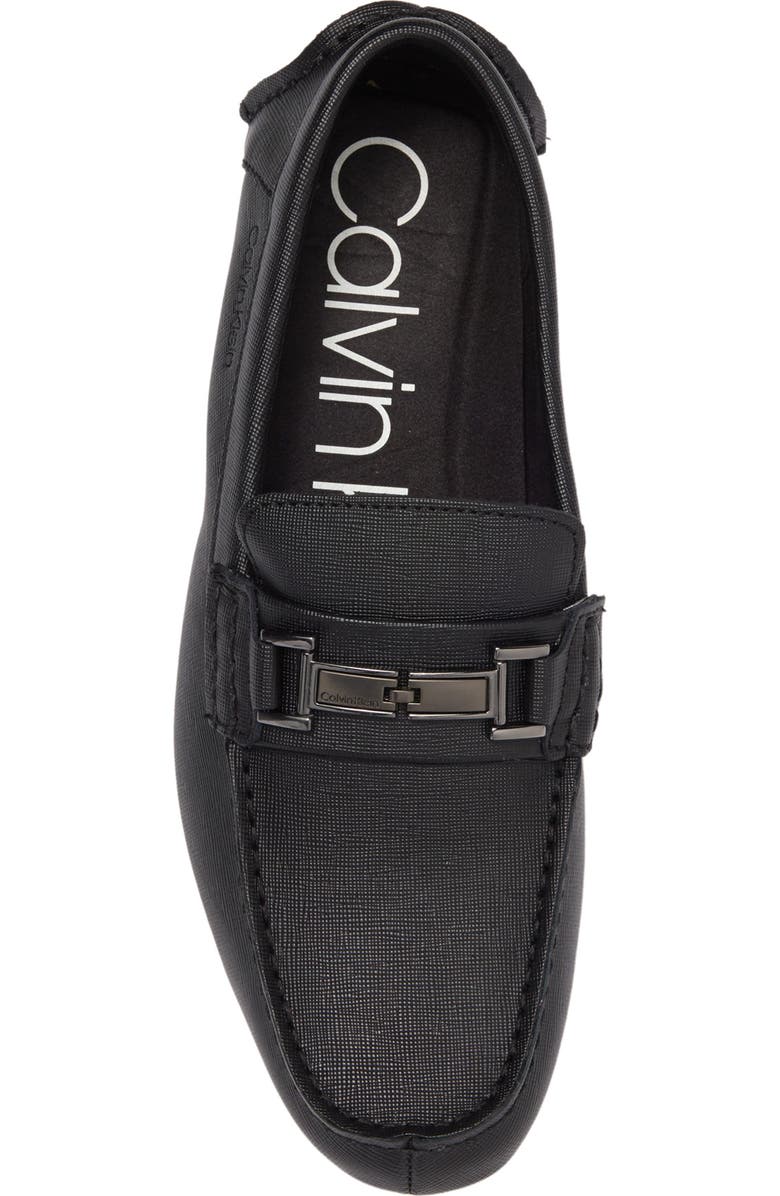 Calvin Klein Magnus Bit Leather Driver, Alternate, color,