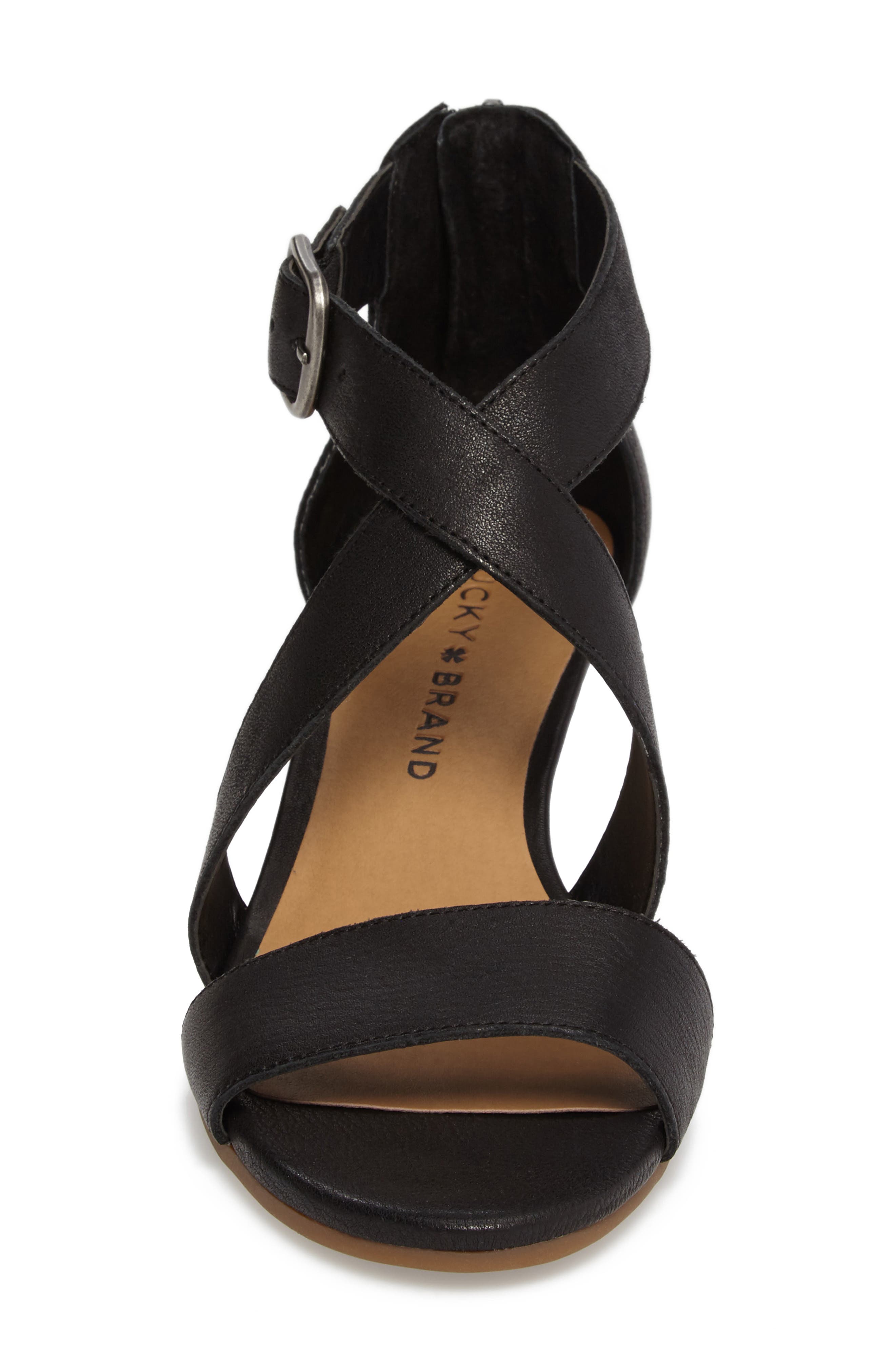 Lucky Brand Jenley Wedge Sandal, Alternate, color, 