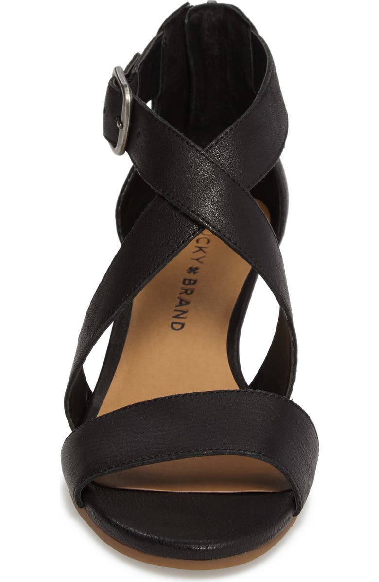 Lucky Brand Jenley Wedge Sandal, Alternate, color,