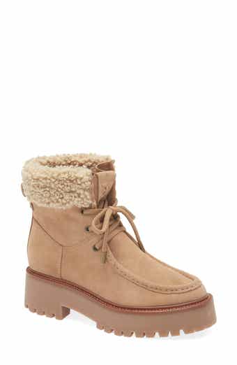 Sam Edelman Elara Faux Shearling Lined Lug Sole Boot