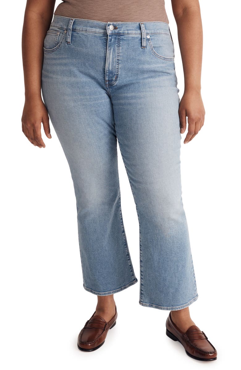 Madewell Kick Out Crop Mid Rise Jeans, Alternate, color, 