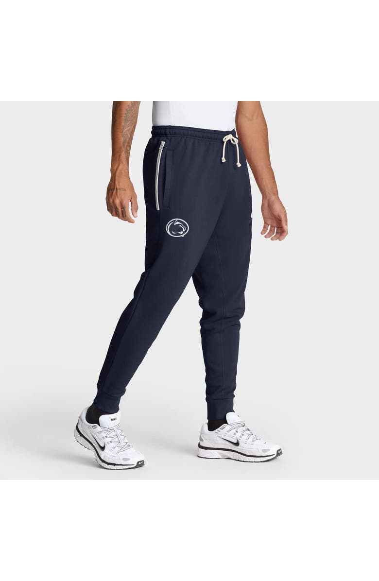 Nike Men's Nike Navy Penn State Nittany Lions 2025 Sideline Performance Taper Pants, Main, color, Navy