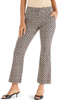 NIC+ZOE Lacy Diamond Plaza Ankle Pants