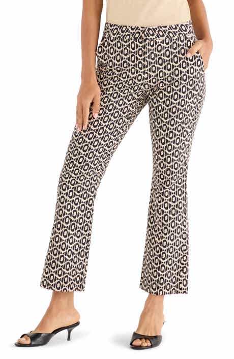 NIC+ZOE Lacy Diamond Plaza Ankle Pants