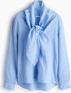 H&M Scarf-collar Shirt
