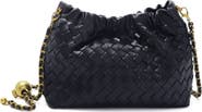 Adornia Woven Faux Leather Crossbody Bag